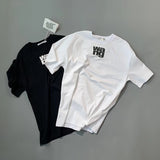 Fashion brand 2020 spring and summer women's new white letter short sleeve T-shirt women's net red versatile loose top bottom