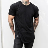 2020 New Cotton T Shirt Men Breathable T-Shirt Homme Gyms Shirt Men Fitness Summer Fashion Gyms Tight Tops