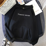 Russian Letter Print Plus Size Hoodies Sweatshirt Women Fashion Autumn Winter Female Tracksuit Pullover Streetwear Hoody Coat